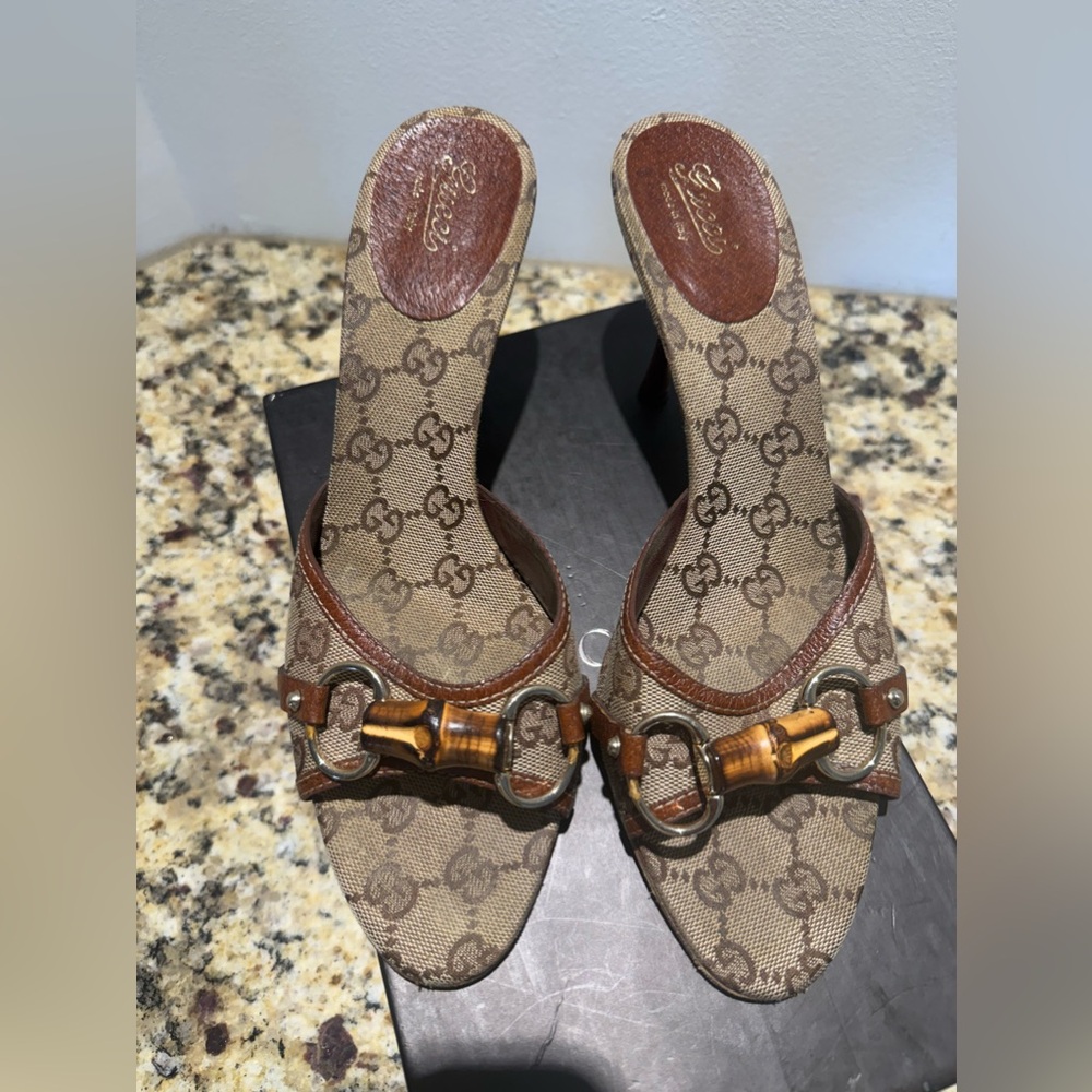 Authority Gucci Bamboo High Heels